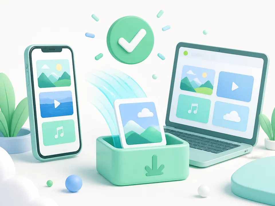 EasyF app download workflow across desktop and mobile